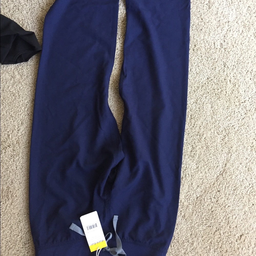 Figs Navy xxs/p basic pant
